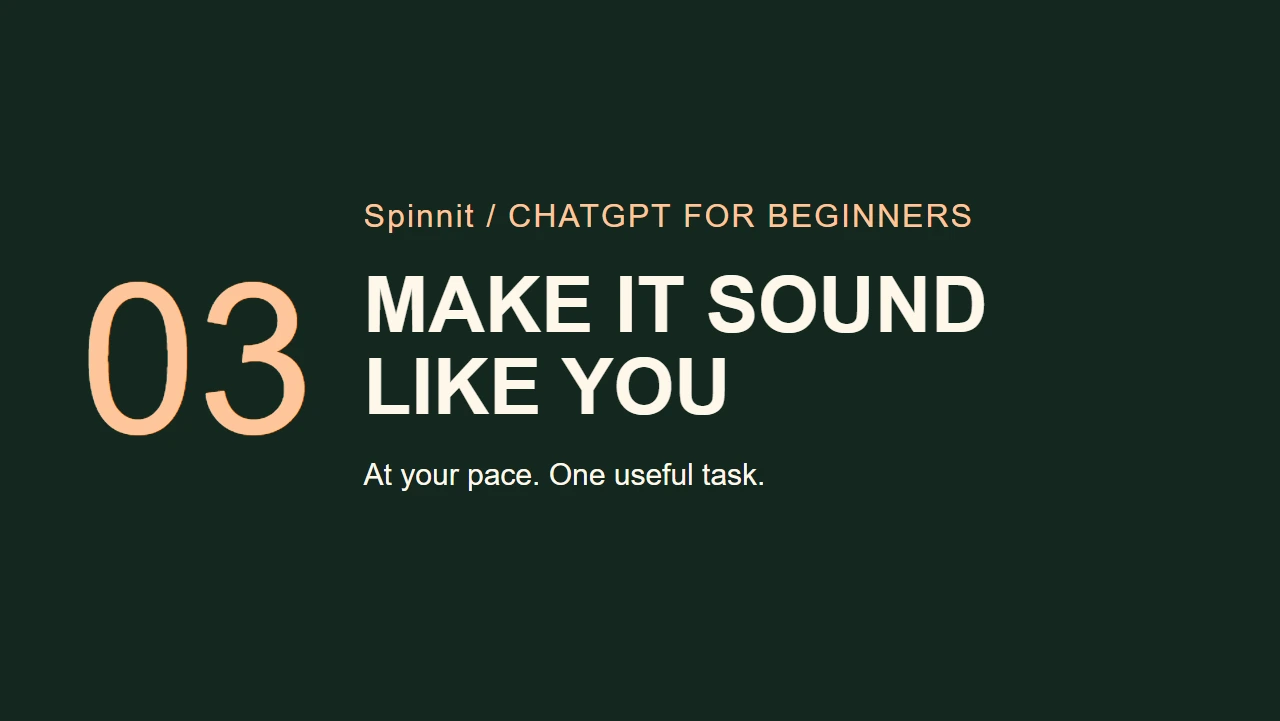 Lesson 3: Improve a Reply with a Follow-Up